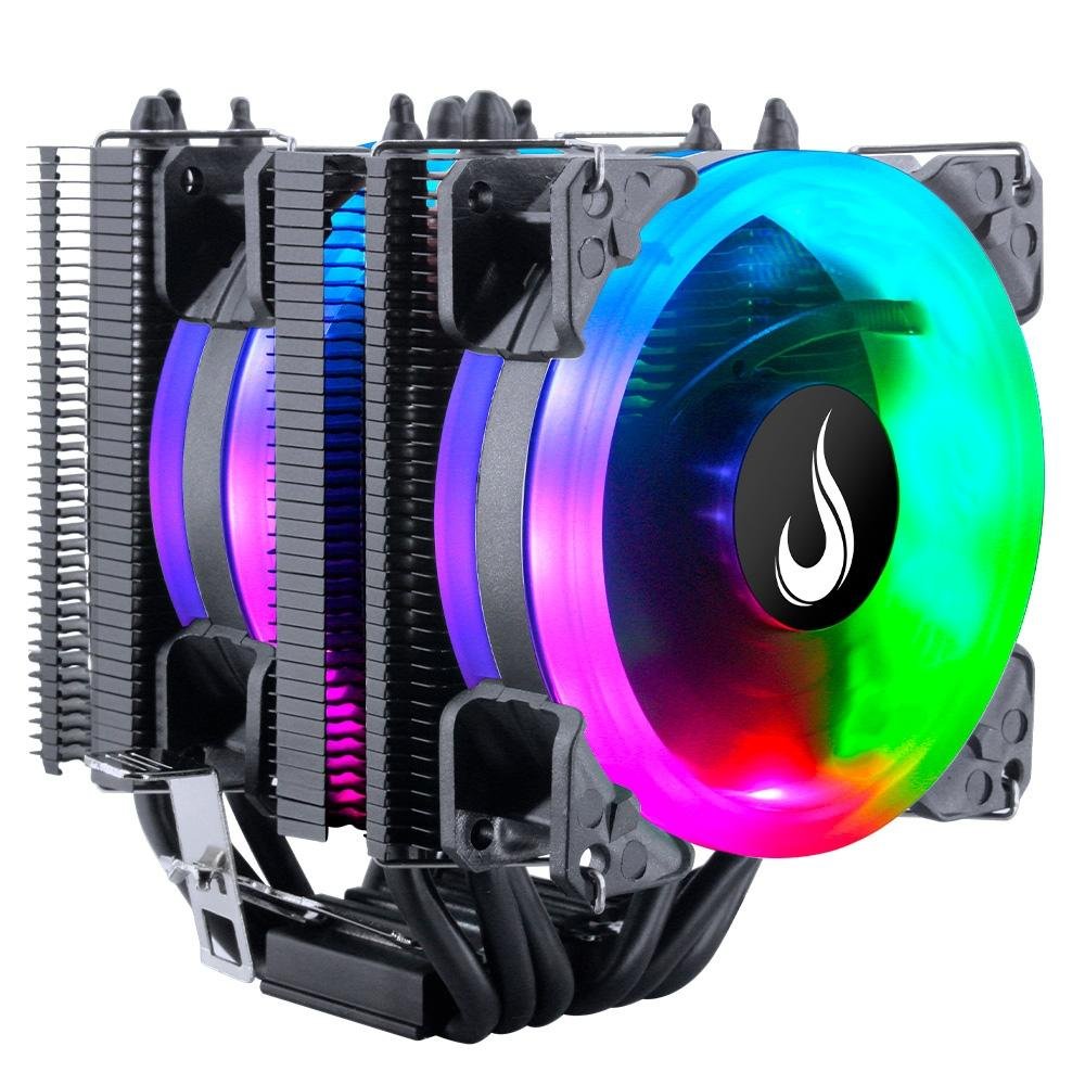 Air Cooler Rise Mode G800, ARGB, AMD/Intel, 90mm, Preto - RM-ACG8-ARGB-B