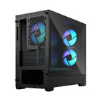 Gabinete Gamer Fractal Design Pop Mini Air RGB, mATX, Mid Tower, Lateral em Vidro. Preto - FD-C-POR1M-06