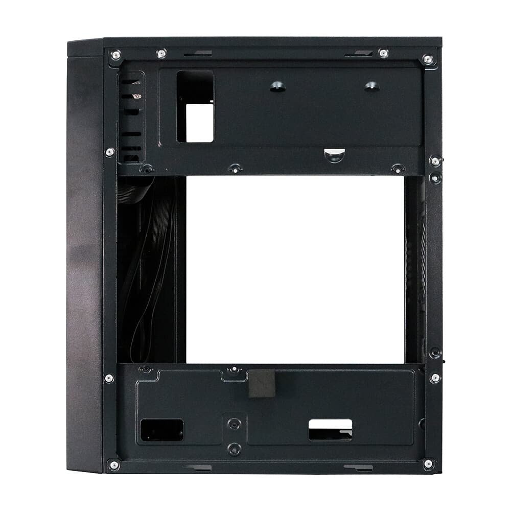 Gabinete Bluecase BG-2001, Mid tower, Com fonte 200W, 2 USB Frontal, Micro ATX e Mini ITX, com Fonte, Preto - BG-2001BX