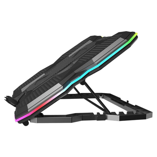 Base Gamer para Notebook C3Tech, RGB, Até 17.3, 5x Fan, Preto - NBC-300BK