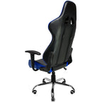 Cadeira Gamer Mymax Mx7, Até 150Kg, Giratória, Preto E Azul