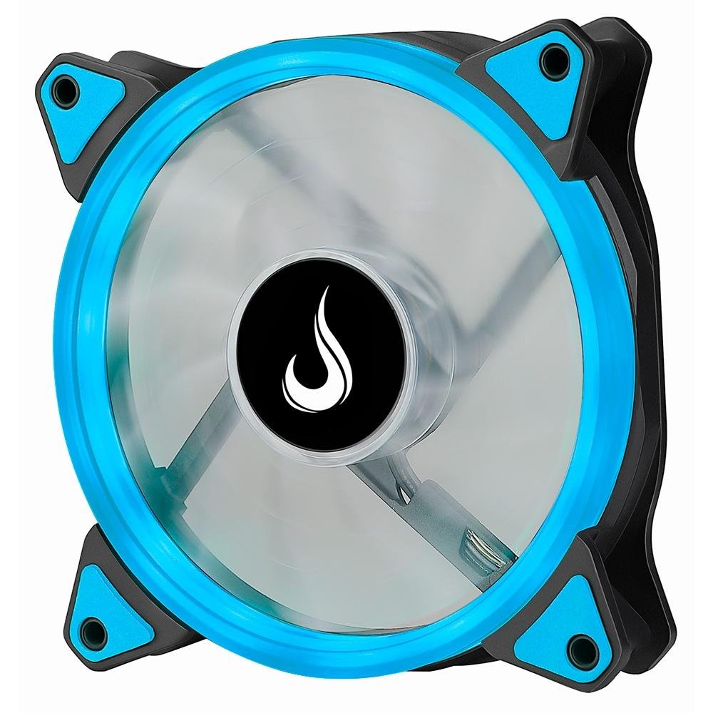 Ventoinha Rise Mode Galaxy Led, 120mm, Azul - RM-FN-01-BB