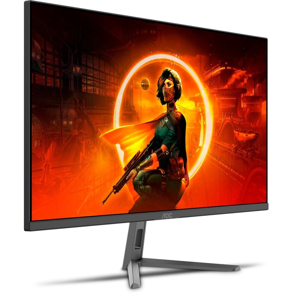 Monitor Gamer AOC 24", FHD, 180Hz, 1ms, IPS, DisplayPort e HDMI, HDR, FreeSync - 24G30E