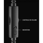 Headset Gamer Havit, Drivers 53mm,  Microfone Plugável, 3.5mm, PC, PS4, XBOX ONE, Preto - HV-H2002D