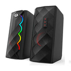Caixa De Som Gamer Redragon Cipher 6w 2.0 LED RGB