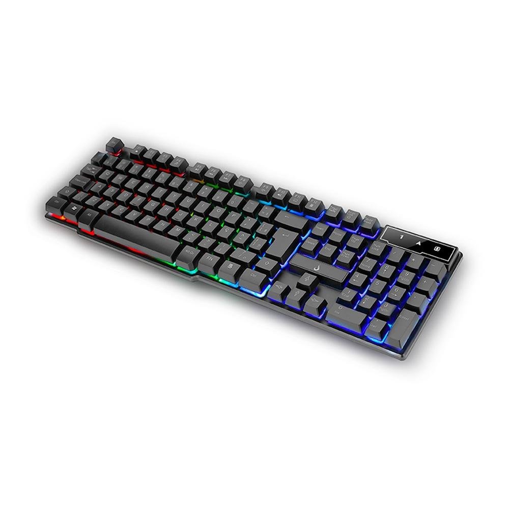 Teclado Semi Mecânico Gamer Rise Mode G1 Full, Membrana, USB, Preto - RM-TG-01-FB