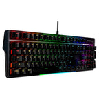 Teclado Mecânico Gamer HyperX Alloy MKW100, RGB, Switch Red, Full Size, US, Preto - 4P5E1AA#ABA