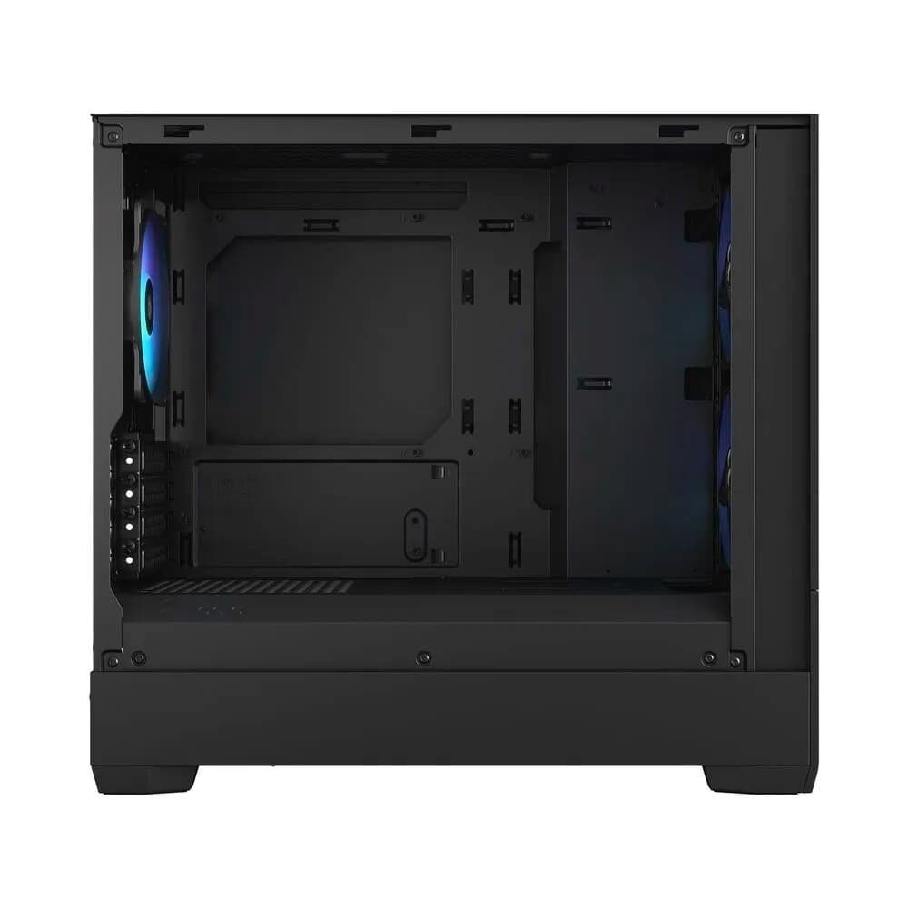 Gabinete Gamer Fractal Design Pop Mini Air RGB, mATX, Mid Tower, Lateral em Vidro. Preto - FD-C-POR1M-06