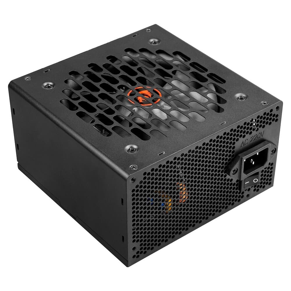 Fonte Gamer Redragon RGPS 600W, 80 Plus, Bronze, Preto - GC-PS024