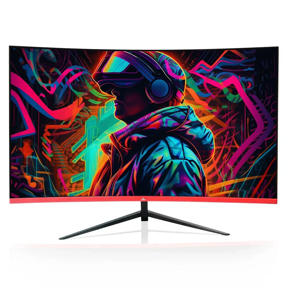 Monitor Gamer Curvo Concórdia 27" LED Full HD, 100Hz, HDMI/VGA - Cz270f