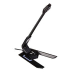 Microfone Gamer Multi Ph255, Warrior Olier, USB, Led, Preto