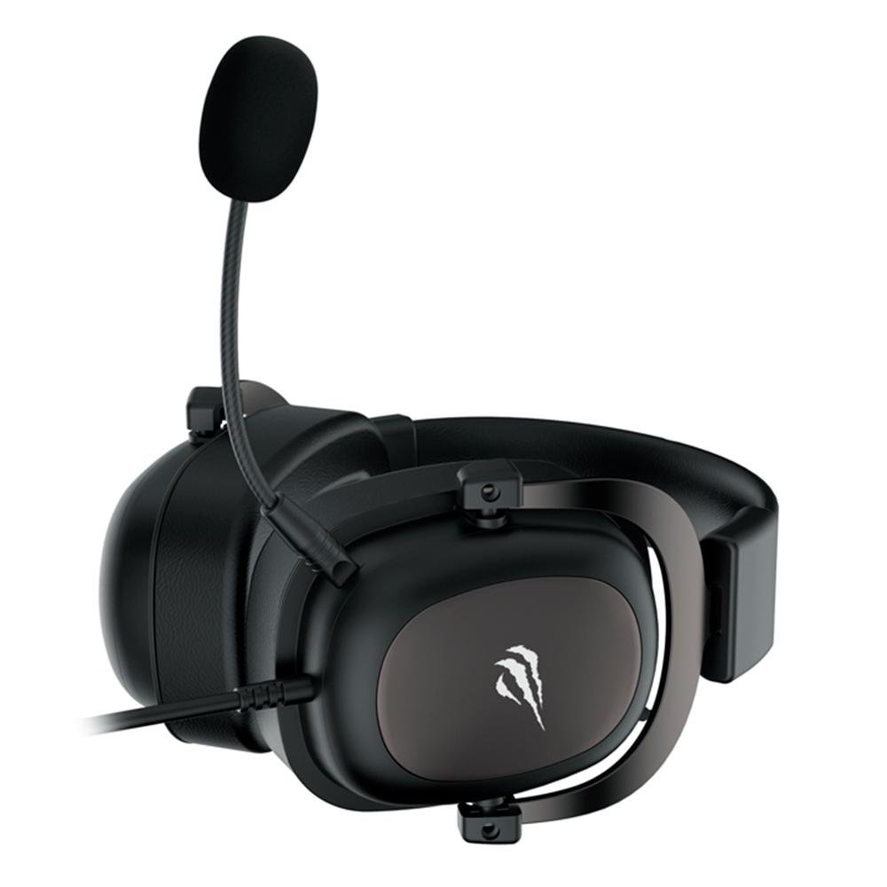 Headset Gamer Havit, Drivers 53mm,  Microfone Plugável, 3.5mm, PC, PS4, XBOX ONE, Preto - HV-H2002D