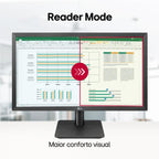 Monitor Office LG 21,5", FHD, 75Hz, 5ms, VA, HDMI e VGA, FreeSync, Ajuste de Inclinação - 22MP410-B