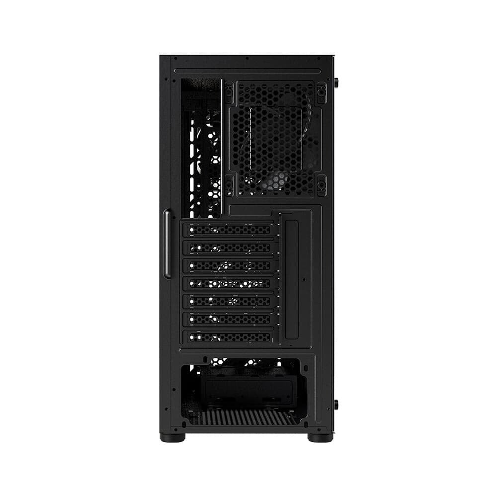 Gabinete Gamer FSP CMT192, Mid Tower, ARGB, ATX, Lateral em Vidro Temperado, Preto - CMT192