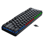 Teclado Semi Mecânico Gamer Rise Mode G2 Mini, RGB, USB-C, Layout 60%, Preto - RM-TG-02-B