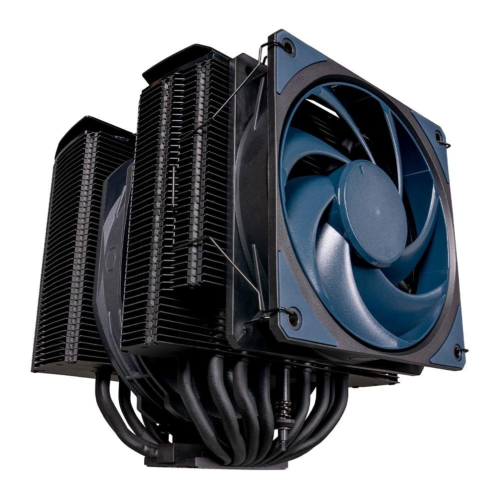 Air Cooler Cooler Master MasterAir MA824 Stealth, Intel-AMD, 120mm, Preto - MAM-D8PN-318PK-R1