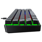 Teclado Semi Mecânico Gamer Rise Mode G2 Mini, RGB, USB-C, Layout 60%, Preto - RM-TG-02-B