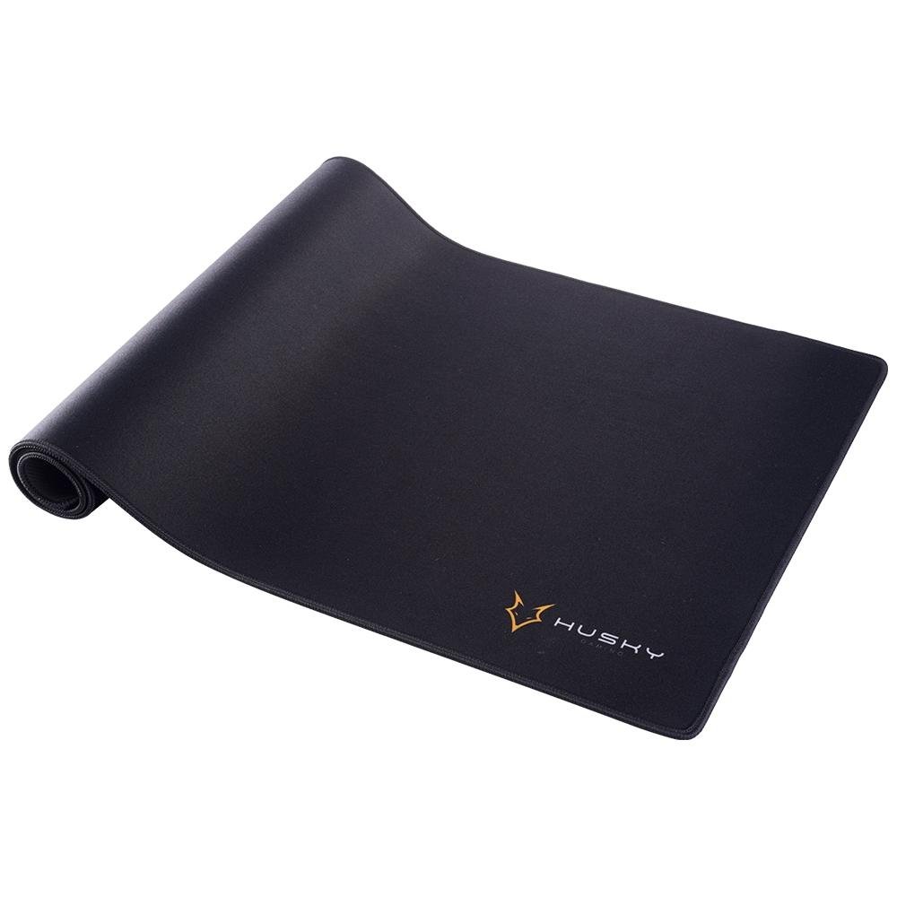 Mousepad Gamer Husky Black Frost, Speed, Extra Grande (900x400mm), Preto - HMSP002