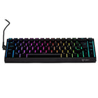 Teclado Mecânico Gamer Husky HailStorm, 65%, RGB, Switch Gateron Red, ABNT2, Preto -  HTG002PTVR