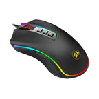 Mouse Gamer Redragon Cobra, Chroma RGB, 12400 DPI, 8 Botões, Preto - M711