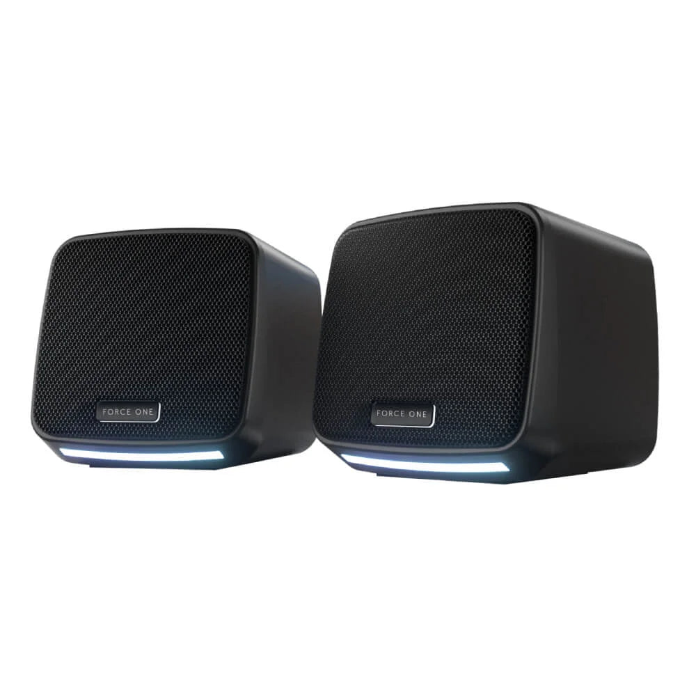 Caixa De Som Gamer Force One Explorer, 3w, Preto