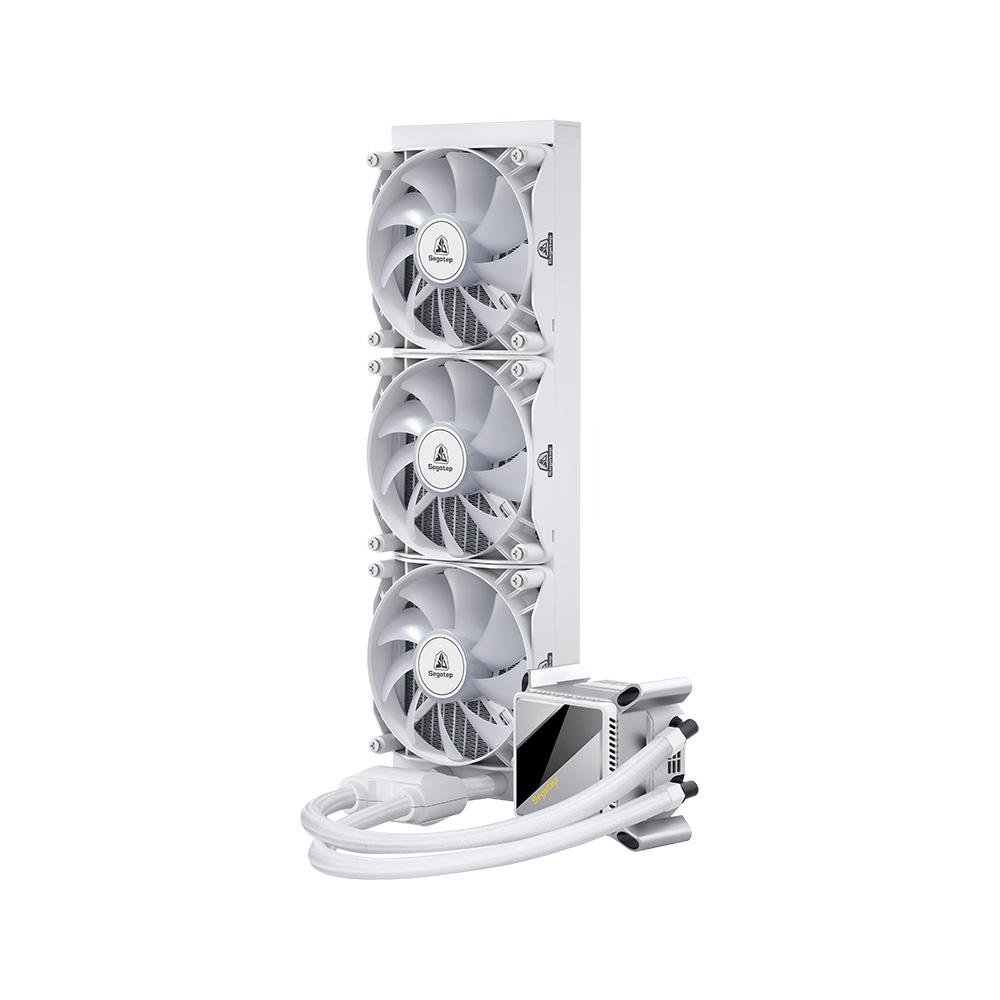 Water Cooler Segotep KL, ARGB, 360mm, AMD/Intel, Branco - SEG-WC-KL2360W-WW