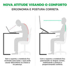 Base Suporte Ergonômico P/ Notebook,netbook, Tablet Dobrável