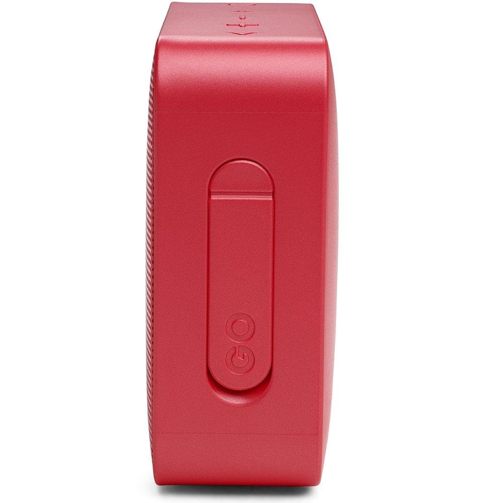 Caixa de Som Portátil JBL Go Essential, Bluetooth, À Prova D'água, Vermelho - JBLGOESRED