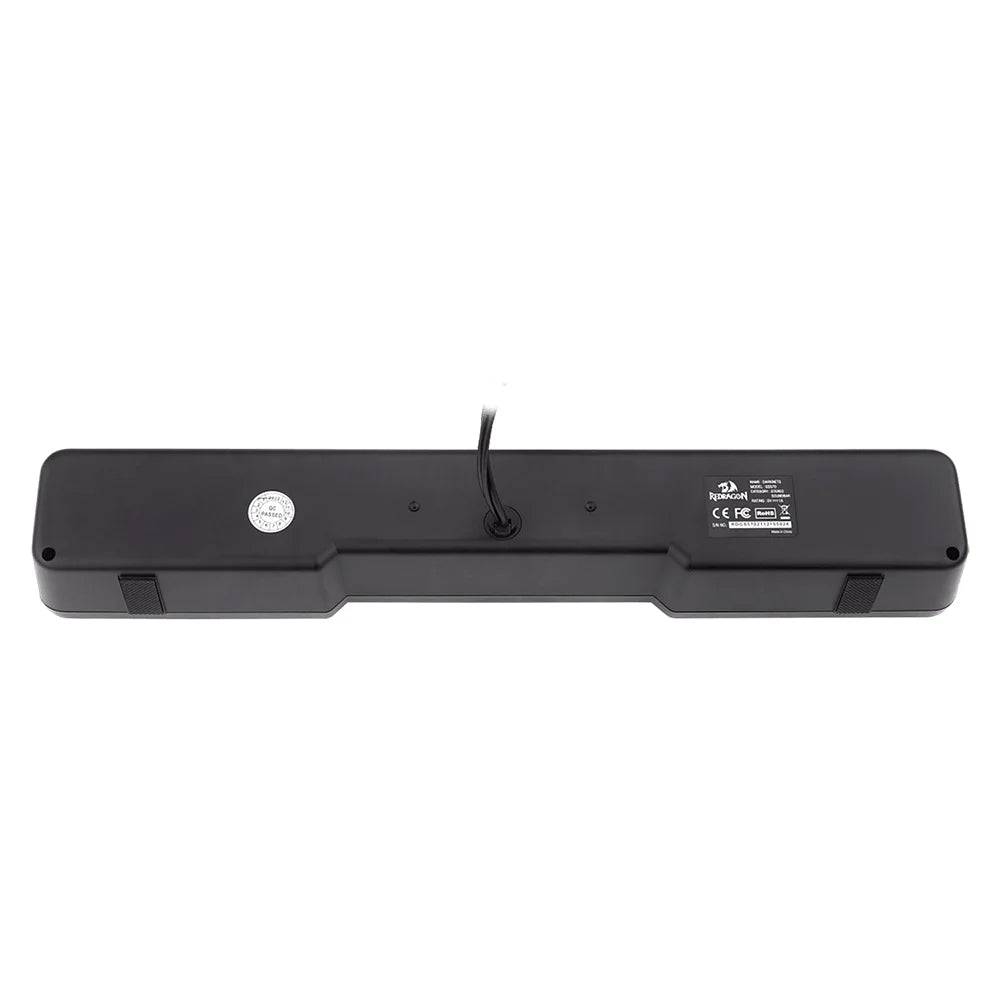 Caixa de Som Gamer Redragon, RGB, Soundbar, Darknets - Gs570
