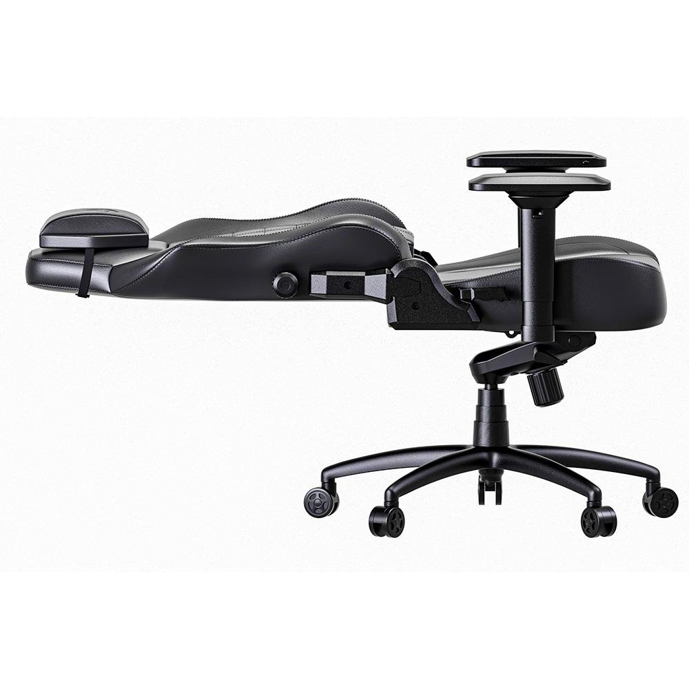 Cadeira Gamer Rise Mode Z10, até 120kg, Ângulo Ajustável, Braço 4D, Preto, PU - RM-CG-Z10-BK