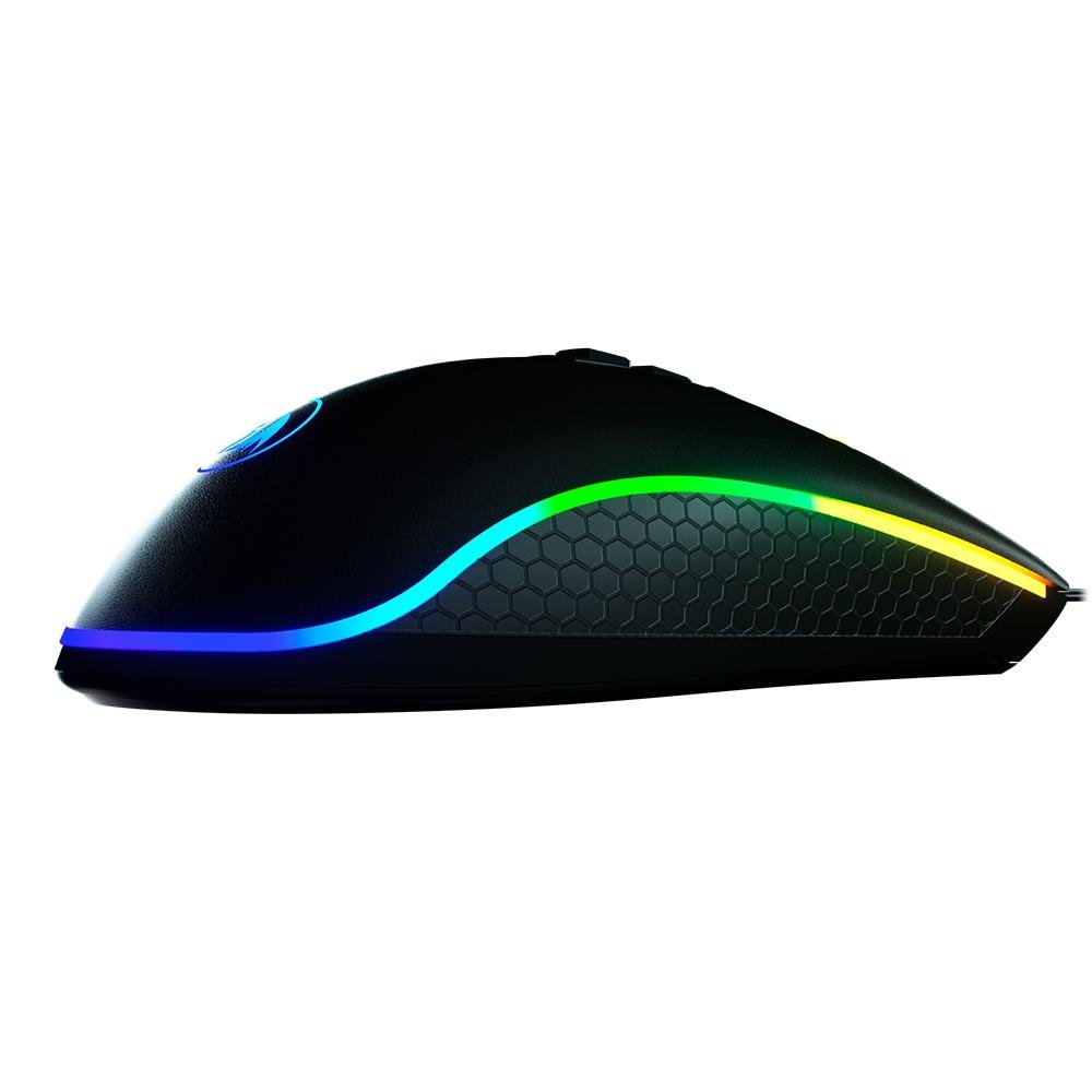 Mouse Gamer Redragon King Cobra 2, RGB Chroma, 24000DPI, Sensor Óptico, USB, Preto - M711-FPS-1