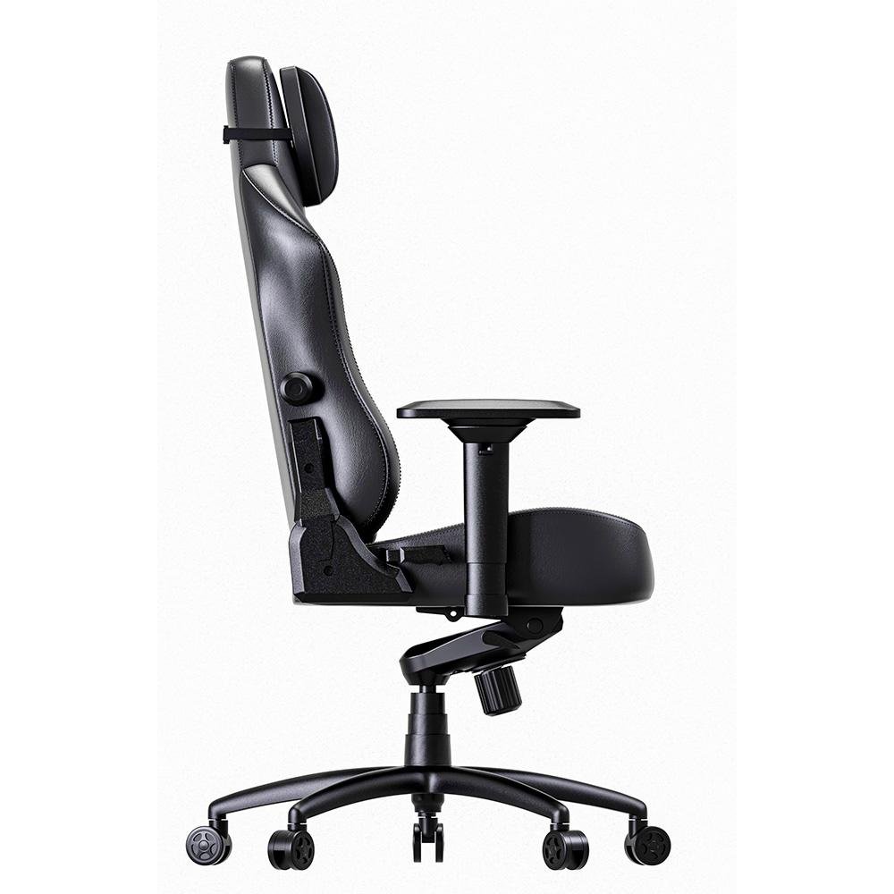 Cadeira Gamer Rise Mode Z10, até 120kg, Ângulo Ajustável, Braço 4D, Preto, PU - RM-CG-Z10-BK