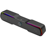 Caixa De Som Soundbar Gamer HP DHE-6002, LED, RGB, 4W, Preto - 8yj93aa