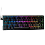 Teclado Mecânico Gamer Husky HailStorm, 65%, RGB, Switch Gateron Red, ABNT2, Preto -  HTG002PTVR