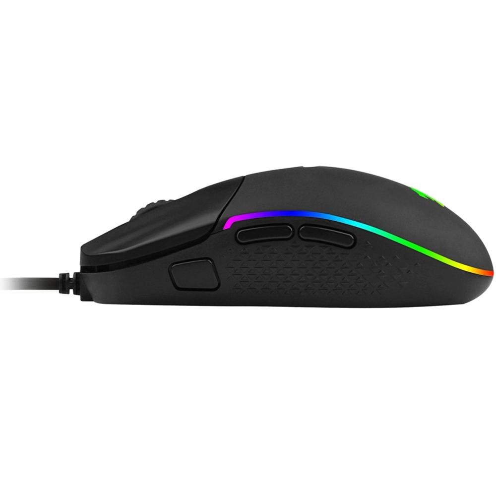 Mouse Gamer Redragon Invader M719, RGB, 7 Botões, 10000DPI - RGB M719-RGB
