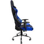 Cadeira Gamer Mymax Mx7, Até 150Kg, Giratória, Preto E Azul