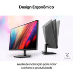 Monitor Office LG 21,5", FHD, 75Hz, 5ms, VA, HDMI e VGA, FreeSync, Ajuste de Inclinação - 22MP410-B