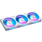 Kit Com 3 Ventoinhas MSI MPG EZ120 ARGB 120mm, Magnetico, Branco - MPG EZ120 ARGB WHITE-3W