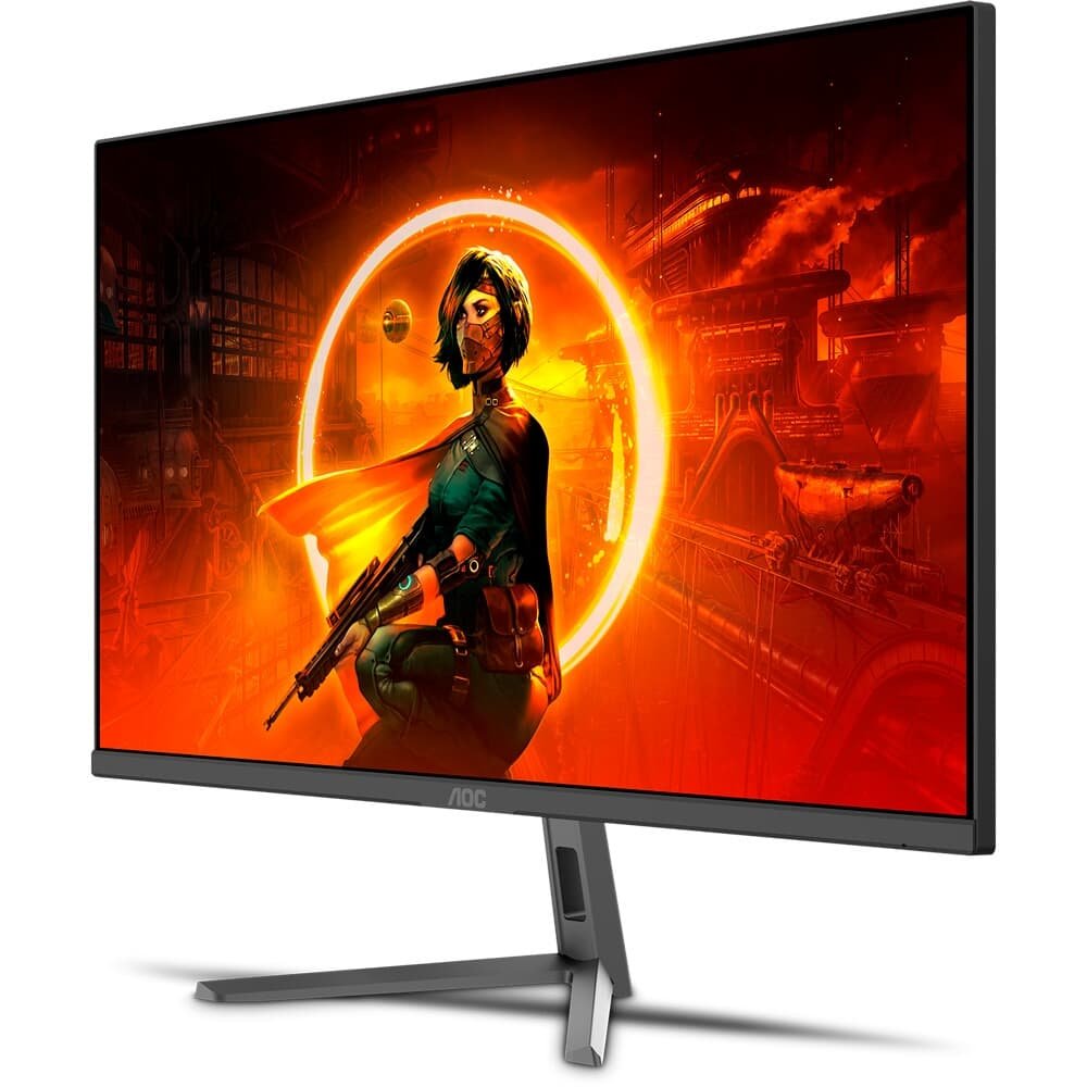 Monitor Gamer AOC 24", FHD, 180Hz, 1ms, IPS, DisplayPort e HDMI, HDR, FreeSync - 24G30E