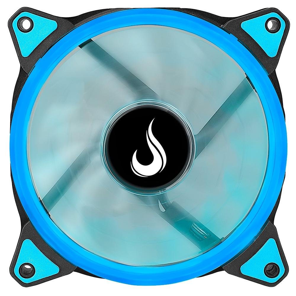 Ventoinha Rise Mode Galaxy Led, 120mm, Azul - RM-FN-01-BB