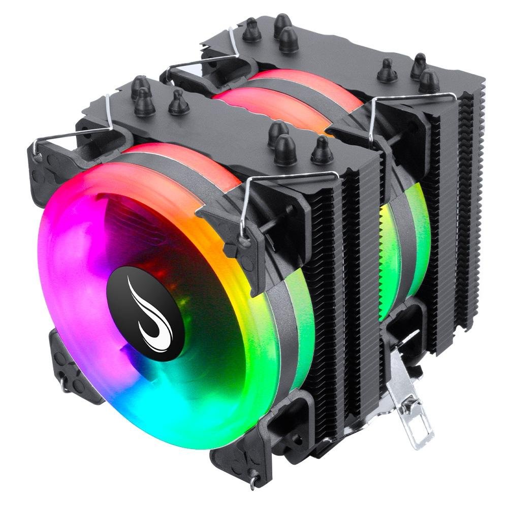 Air Cooler Rise Mode G800, ARGB, AMD/Intel, 90mm, Preto - RM-ACG8-ARGB-B