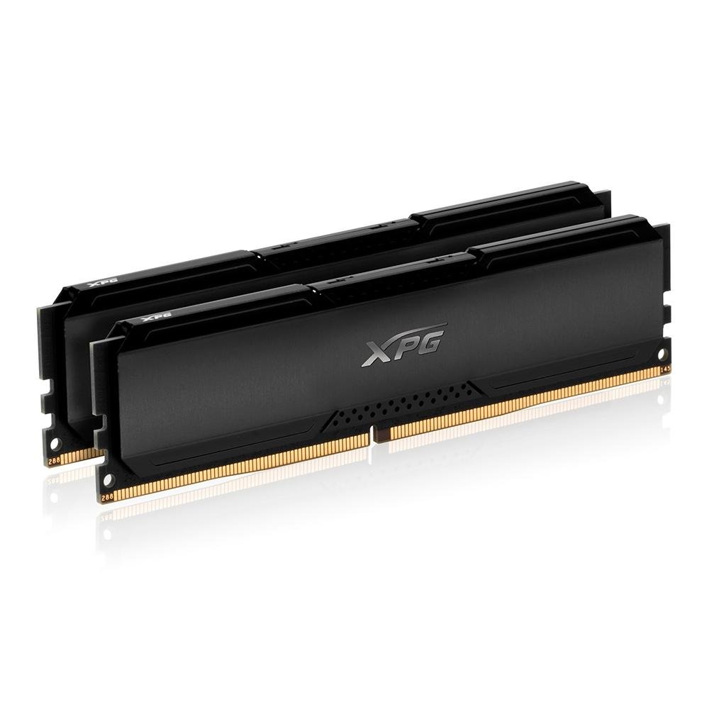 Memória RAM XPG Gammix D20, 16GB (2x8GB), 3200MHz, DDR4, CL16, Preto - AX4U32008G16A-DCBK20