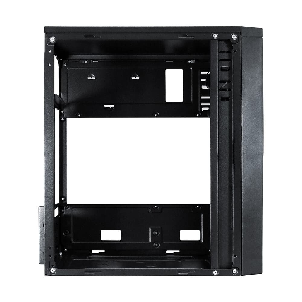 Gabinete Bluecase BG-2001, Mid tower, Com fonte 200W, 2 USB Frontal, Micro ATX e Mini ITX, com Fonte, Preto - BG-2001BX