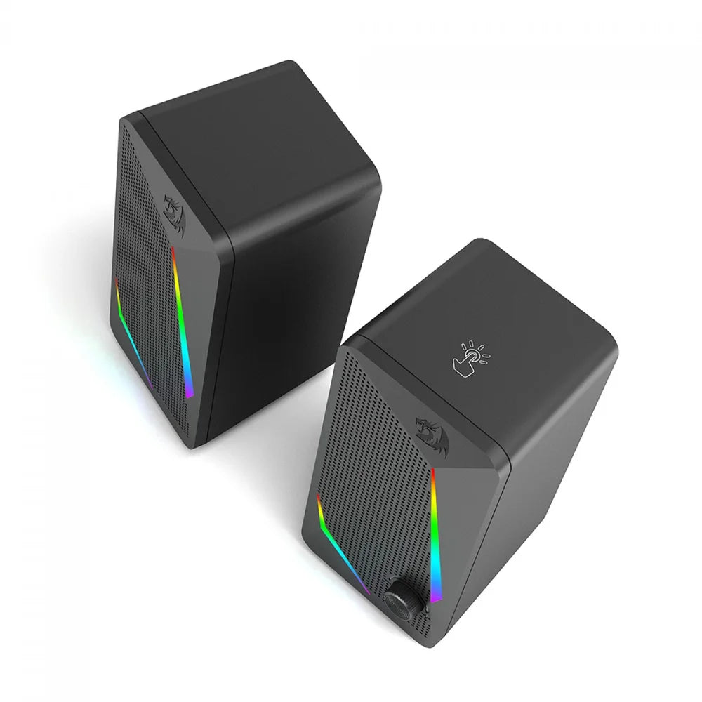 Caixa De Som Gamer  Redragon, Waltz Gs510, RGB, Preto