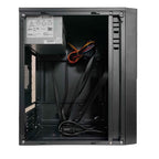 Gabinete Bluecase BG-2001, Mid tower, Com fonte 200W, 2 USB Frontal, Micro ATX e Mini ITX, com Fonte, Preto - BG-2001BX