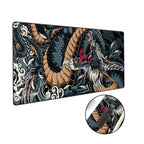 Mouse Pad Gamer Criarte Dragão Azul, Speed, Extra Grande, Profissional 90x40