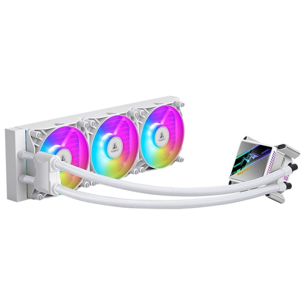 Water Cooler Segotep KL, ARGB, 360mm, AMD/Intel, Branco - SEG-WC-KL2360W-WW