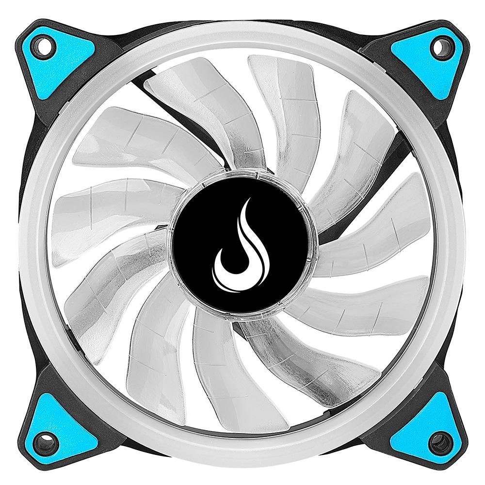 Ventoinha Rise Mode Galaxy Led, 120mm, Azul - RM-FN-01-BB