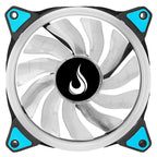 Ventoinha Rise Mode Galaxy Led, 120mm, Azul - RM-FN-01-BB
