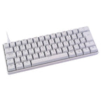 Teclado Mecânico Gamer Husky Blizzard, 60%, RGB, Switch Gateron Red, ABNT2, Branco -  HTG001BRVR